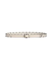 Spire Clamp Leather Belt
