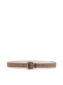 Suede belt