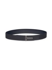 Reversible Logo Leather Belt