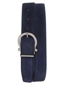 Single Gancio Suede Belt
