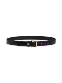Logo Leather Belt