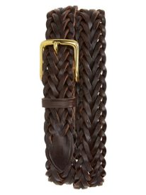 Woven Leather Belt